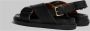 Marni Sandalen Fb Criscross Sandal in zwart - Thumbnail 5