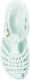 Marni Sandalen Light Blue Leather Gladiator Sandals in blauw - Thumbnail 7