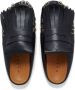 Marni Leren sandalen met franjes Black Heren - Thumbnail 5