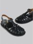 Marni Sandalen Black Leather Gladiator Sandals in zwart - Thumbnail 9