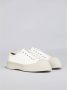 Marni Witte Sneakers Regular Fit Geschikt voor Alle Temperaturen 100% Leer White - Thumbnail 2