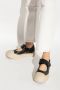 Marni Chunky Slip-On Touch Strap Sandalen Black Dames - Thumbnail 7