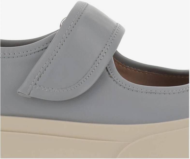 Marni Grijze Mary Jane Sneakers Gray Dames