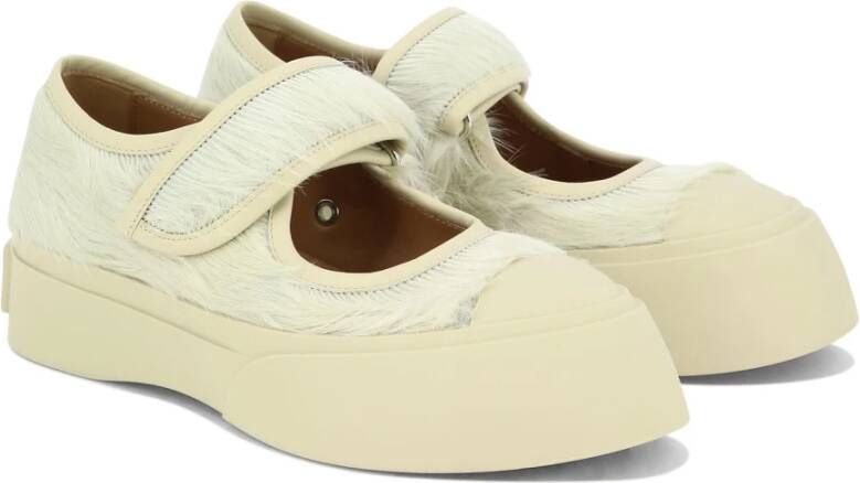 Marni Mary Jane Sneakers White Dames