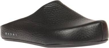 Marni Slippers met textuur Zwart - Foto 7