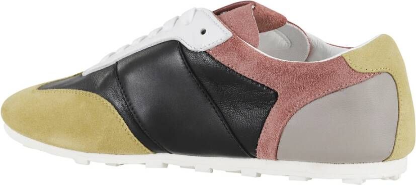 Marni Multicolor Leren en Suède Sneakers