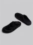 Marni Fussbett Sabot slippers met kalfshaar Blauw - Thumbnail 5