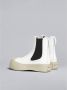 Marni Lakleren Chelsea laarzen Wit - Thumbnail 3