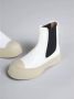 Marni Lakleren Chelsea laarzen Wit - Thumbnail 4