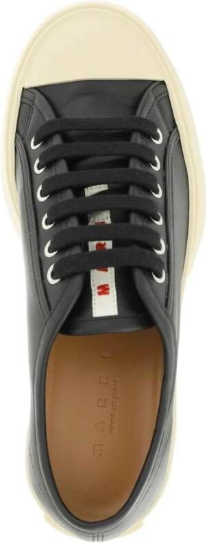 Marni Heren leren sneakers Snzu002002P2722 Zwart Heren - Foto 3