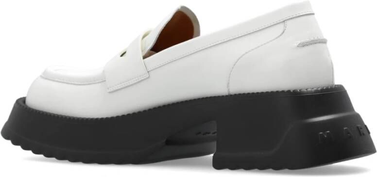 Marni Platform loafers White Dames