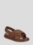 Marni Bruine platte sandalen voor vrouwen Bruin Dames - Thumbnail 6