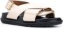 Marni Fussbet sandalen met gekruiste bandjes Beige - Thumbnail 7