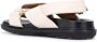Marni Fussbet sandalen met gekruiste bandjes Beige - Thumbnail 8