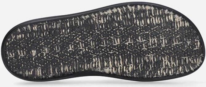 Marni Fussbett sandalen met bloemapplicatie Zwart - Foto 3
