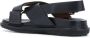 Marni Sandalen Fussbett Sandal In White Leather in wit - Thumbnail 15