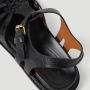 Marni Sandalen Black Leather Gladiator Sandals in zwart - Thumbnail 3