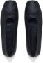Marni Nappa lederen naadloze kleine strik ballet plat Black Dames - Thumbnail 8