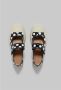 Marni Zwarte Witte Leren Sneakers Mary Jane Stijl Black Dames - Thumbnail 4