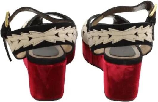 Marni Pre-owned Cotton sandals Multicolor Dames