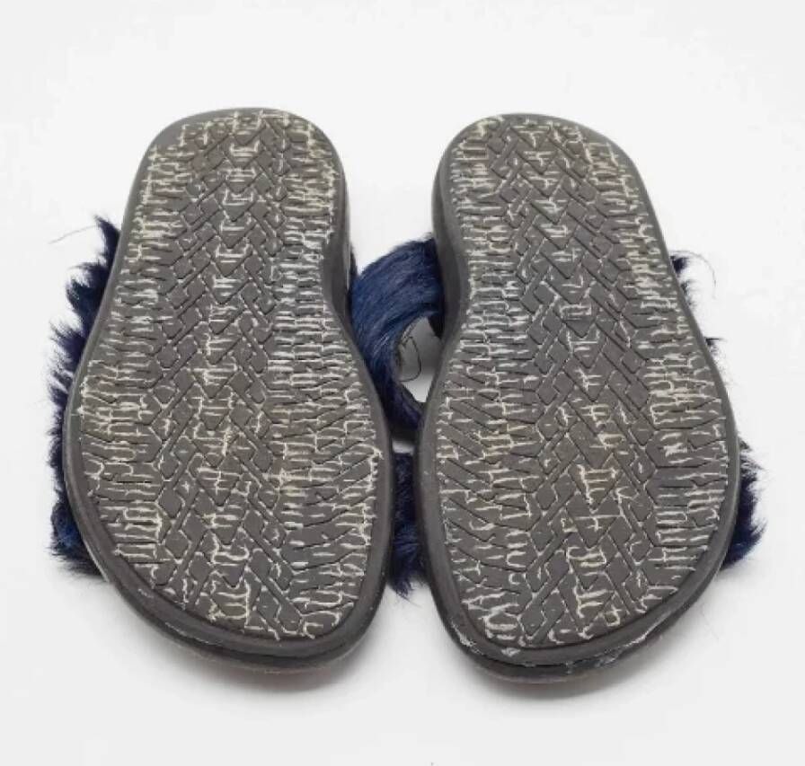 Marni Pre-owned Fabric sandals Blue Dames