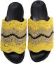 Marni Pre-owned Fabric sandals Yellow Dames - Thumbnail 7
