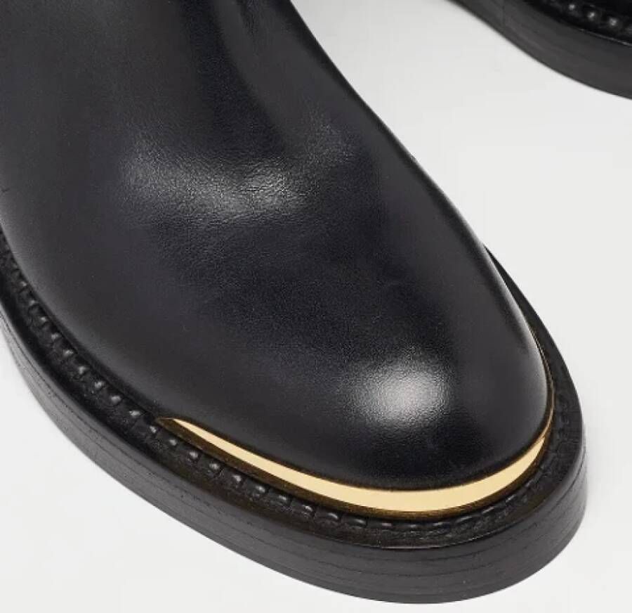 Marni Pre-owned Leather boots Black Dames