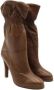 Marni Pre-owned Leather boots Brown Dames - Thumbnail 2