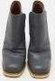 Marni Pre-owned Leather boots Gray Dames - Thumbnail 3