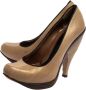 Marni Pre-owned Leather heels Beige Dames - Thumbnail 3