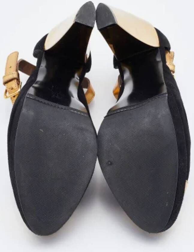 Marni Pre-owned Leather heels Black Dames