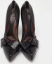 Marni Pre-owned Leather heels Black Dames - Thumbnail 3