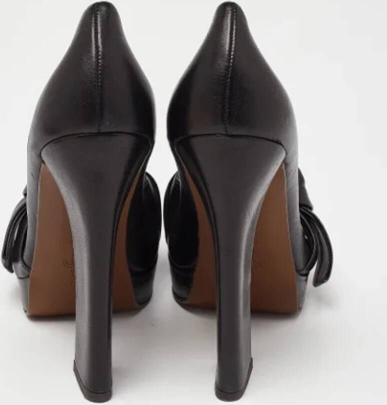 Marni Pre-owned Leather heels Black Dames