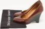 Marni Pre-owned Leather heels Brown Dames - Thumbnail 9