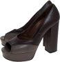 Marni Pre-owned Leather heels Brown Dames - Thumbnail 4
