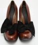 Marni Pre-owned Leather heels Brown Dames - Thumbnail 3