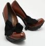 Marni Pre-owned Leather heels Brown Dames - Thumbnail 4