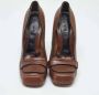 Marni Pre-owned Leather heels Brown Dames - Thumbnail 3
