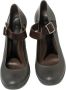 Marni Pre-owned Leather heels Gray Dames - Thumbnail 2