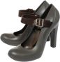 Marni Pre-owned Leather heels Gray Dames - Thumbnail 3