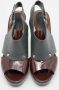 Marni Pre-owned Leather heels Gray Dames - Thumbnail 3