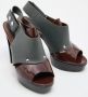 Marni Pre-owned Leather heels Gray Dames - Thumbnail 4