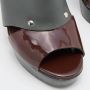 Marni Pre-owned Leather heels Gray Dames - Thumbnail 7