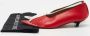 Marni Pre-owned Leather heels Red Dames - Thumbnail 9