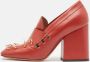 Marni Pre-owned Leather heels Red Dames - Thumbnail 2