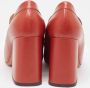 Marni Pre-owned Leather heels Red Dames - Thumbnail 5