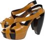 Marni Pre-owned Leather sandals Beige Dames - Thumbnail 3