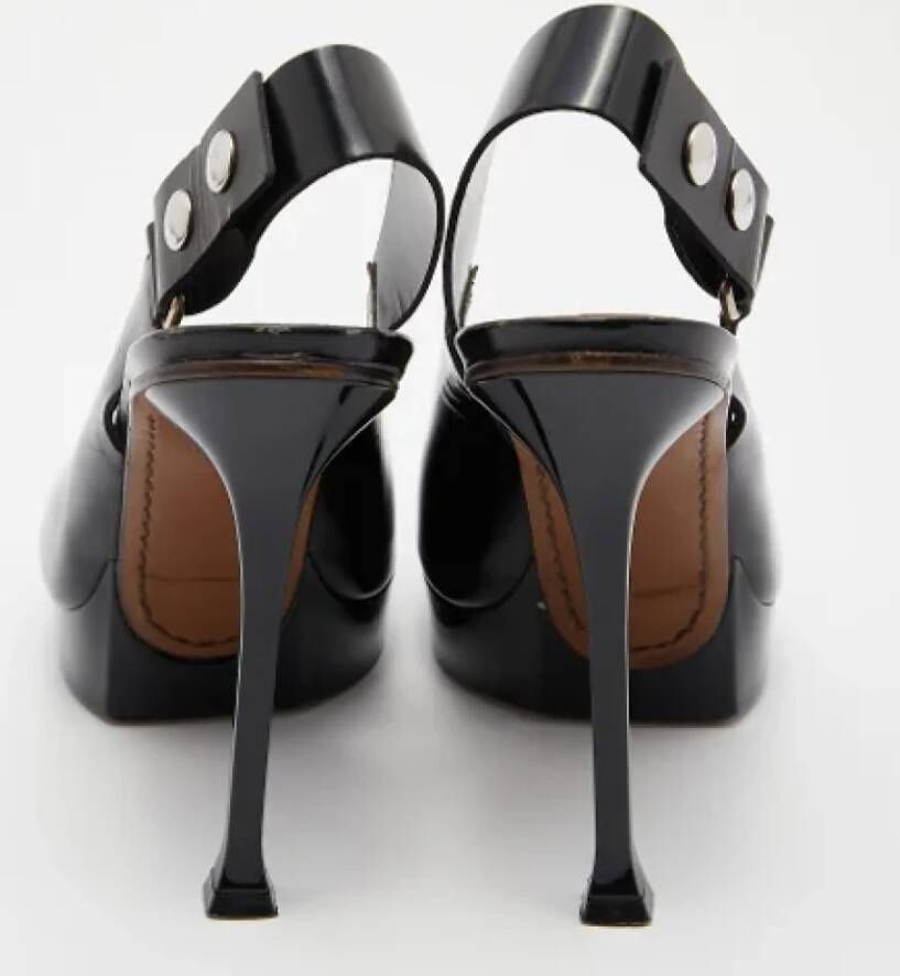 Marni Pre-owned Leather sandals Black Dames