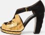 Marni Pre-owned Leather sandals Black Dames - Thumbnail 2