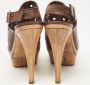 Marni Pre-owned Leather sandals Brown Dames - Thumbnail 5